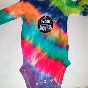 Handmade Tie-Dye Onesie
